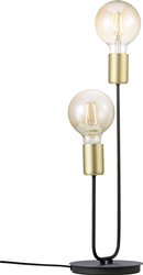 Lampa stołowa Nordlux Josefine 48955003 E-27 czarny (matowy), mosiądz