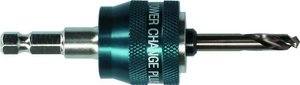 Trzpień PC Plus 3/8 cala, 8,7 mm, wiertło centrujące HSS-G 7,15 x 65 mm Adapter do otwornicy Bosch Accessories  2608594256  1 szt.