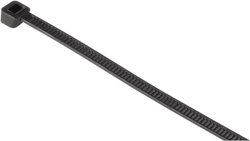 Opaska kablowa Hama 00020562, tworzywo sztuczne, czarny, elastyczne, (D x S) 30 cm x 0.48 cm, 50 szt.
