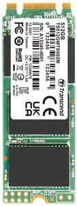Dysk wewnętrzny SSD SATA M.2 2260 512 GB Transcend MTS602M SATA III Przemysłowy