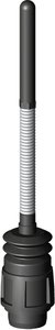 Głowica napędowa do wyłącznika pozycyjnego 3SE51/52, pręt sprężynowy, długość całkowita 142,5 mm Głowica napędu Siemens   czarny   1 szt.