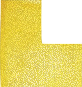 Durable 170204 Oznaczenie miejsca w kształcie -L- signal yellow 10 szt. (D x S x W) 100 x 100 x 0.7 mm
