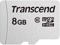 Karta pamięci microSDHC Transcend Premium 300S, 8 GB, Class 10