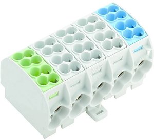 Blok zacisków Weidmüller WPD 501 2X25/2X16 1XGN/3XGY/1XBL 1562140000 1 szt.