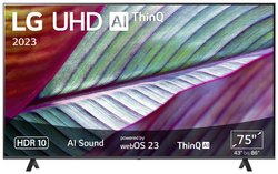 Telewizor LCD 75 cal LG Electronics 75UR78006LK.AEUD, Ultra HD (3840 x 2160 Pixel), 60 Hz