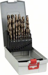 Zestaw wierteł do metalu HSS-Co (stop kobaltu), ProBox, 25 sztuk, DIN 338, 1-13 mm Zestaw wierteł krętych do metalu Bosch Accessories 2608587018 1 zest.