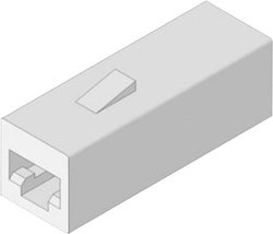 Vogt Verbindungstechnik 3931h1pa Tuleja izolacyjna biały 0.50 mm² 1 mm² 1 szt.