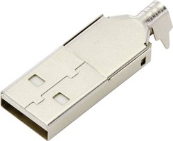 Złącze męskie USB TRU COMPONENTS TC-9878252, 1 szt.