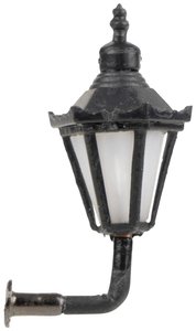 Zestaw 3 sześciokątnych lamp ściennych LED H0 Latarnia ścienna H0 Faller 180111 3 szt.