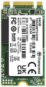 Dysk wewnętrzny SSD SATA M.2 2242 64 GB Transcend MTS402M SATA III Przemysłowy