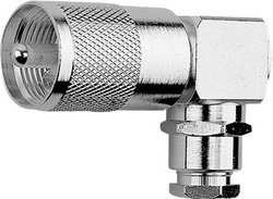 Złącze UHF Telegärtner J01040B1201 J01040B1201 złącze męskie kątowe 50 Ω 1 szt.