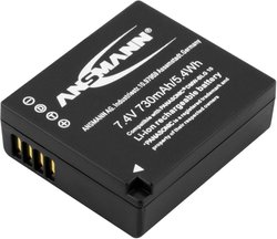 Akumulator do aparatu  Ansmann Akumulator zamienny DMW-BLG10E Napięcie: 7.4 V Pojemność: 730 mAh