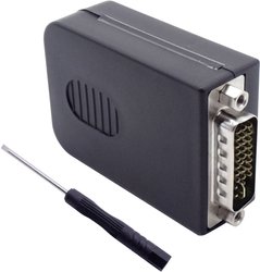 Złącze DVI Quadrios 2001C223, brąz fosforowy, złącze męskie proste, 1 szt.