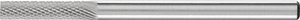 Frez z węglika wolframu, cylindryczny, bez ząbkowania czołowego 3x13 mm trzpień ø 3 mm ząbkowanie MICRO do obróbki precyzyjnej Frez PFERD ZYA 0313/3 MICRO 21201273, 3 mm x 43 mm , 1 szt.