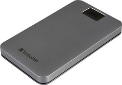 Verbatim Executive Fingerprint Secure 2 TB  Zewnętrzny dysk twardy 6,35 cm (2,5'') USB 3.2 Gen 1 (USB 3.0) szary 53653