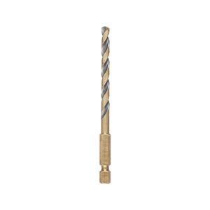 Wiertło do metalu Black&amp,Gold HSS-G, 5,5mm, długość 59x98mm, chwyt sześciokątny, odporne na uderzenia Wiertło kręte do metalu DEWALT DT20607-QZ 1 szt.