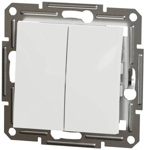 Schneider Electric   Przełącznik seryjny  Asfora biały (RAL 9003) EPH0370121D