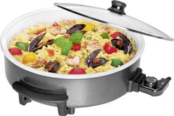 Patelnia elektryczna Clatronic 263656 ze szklaną pokrywką