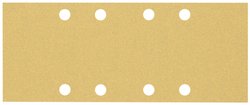 Papier ścierny EXPERT C470 z 8 otworami do szlifierki oscylacyjnej, 93 x 230 mm, G 100, 10 sztuk. Papier ścierny do szlifierki Bosch Accessories EXPERT C470 2608900871 230 mm 10 szt.