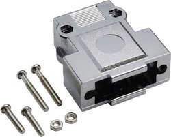 Obudowa złącza D-SUB Ilość styków: 25 tworzywo sztuczne, metalizowane 180 ° srebrny BKL Electronic 10120249 1 szt.