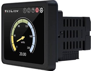 TFT - pełnokolorowy miernik panelowy LCD do sygnału cyfrowego Monitorowanie temperatury Red Lion PM500D0301600F00