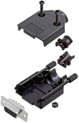 Zestaw listew żeńskich D-Sub Amphenol L17DTPK-P-25+L77SDB25S, rzędy: 2, styki: 25, 180 °, 1 szt.