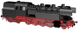 Lokomotywa parowa H0 Piko H0 50637, Interfejs Analog DC, Rozstaw osi: 172 mm, Epoka: IV