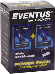 Zestaw POWER PACK do gwintowania, 22-częściowy, wraz z podręcznikiem gwintowania Zestaw Exact Power Pack 70601, gwintowniki nakrój C, pogłębiacze, 21 szt.
