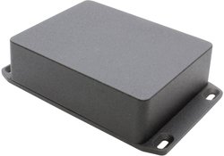 Obudowa uniwersalna Hammond Electronics 1590BB2FLBK, (D x S x W) 119 x 94 x 38 mm, odlew aluminiowy, 1 szt.