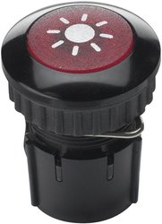 Przycisk do dzwonka Grothe 63032, 12 V/1,5 A, IP54, czarny
