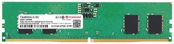 Transcend  Pamięć robocza do PC - moduł  DDR5 8 GB 1 x 8 GB ECC 4800 MHz 288 pin DIMM CL40 TS4800ALG-8G