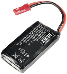 Pakiet akumulatorów (LiPo) 3.7 V 600 mAh 30 C Reely Softcase Gniazdo BEC