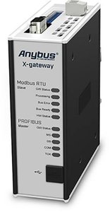 Anybus PROFIBUS DP-V0 master / bramka podrzędna Modbus-RTU Brama sieciowa Anybus AB7808  24 V/DC