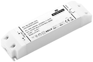 Dehner Elektronik SS 100-12VL Transformator LED, Sterownik LED  Stałonapięciowy 100 W 8.3 A 12 V/DC Zabezpieczenie przed przeciążeniem, Zabezpieczenie przed przepięciem, Możlowość stosowania w meblach 1 szt.