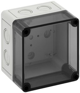 Obudowa instalacyjna Spelsberg TK PS 1111-9-tm 10650401, poliwęglan, polistyrol (EPS), 110 x 110 x 90 , szaro-biały (ral 7035), 1 szt.