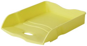 Półka na listy HAN Re-LOOP, DIN A4/C4, 100% materiał z recyklingu, sztaplowana, żółta Tacka na listy HAN Re-LOOP DIN A4, DIN C4 żółty 1 szt.