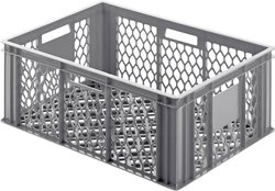 Pudełko z tworzywa sztucznego Alutec  05065  (D x S x W) 400 x 600 x 250 mm szary 1 szt.