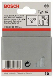 Gwóźdź, typ 47, 1,8 x 1,27 x 30 mm Bosch Accessories 2609200249, N/A, 1000 szt.