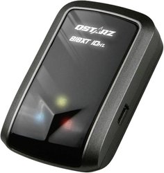 Odbiornik GPS Qstarz BT-Q818XT Bluetooth, 42 h, czarny, Bluetooth, USB