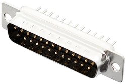 Listwa męska D-Sub encitech DD25-MTBS 2103-0100-03, rzędy: 2, styki: 25, 180 °, 1 szt.