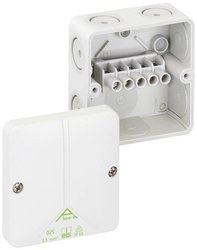 Puszka instalacyjna Spelsberg Abox-i 025-2,5², IP65, (D x S x W) 80 x 80 x 52 mm, szary, 1 szt.