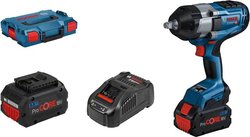 Wkrętarka udarowa akumulatorowa Bosch Professional GDS 18V-1000 18 V 5.5 Ah zaw. 2 akumulatory, zaw. ładowarkę, zaw. walizkę