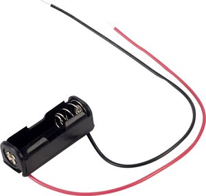 Komora baterii TRU COMPONENTS BH-511-4A 1 x N (R1), Kabel