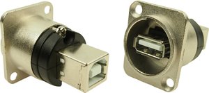 Adapter XLR USB B na USB A. Cliff CP30110, 1 szt.