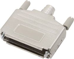 Obudowa złącza D-SUB encitech DPPK-M-25-K 6260-0105-03, tworzywo sztuczne, metalizowane, 180 °, 1 szt.