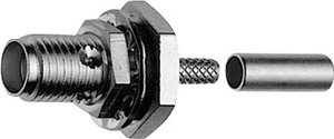Złącze SMA Telegärtner J01151A0601 J01151A0601 złącze żeńskie do wbudowania 50 Ω 1 szt.