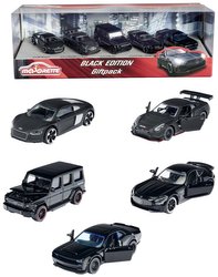 Pakiet upominkowy Majorette Black Edition 5 sztuk