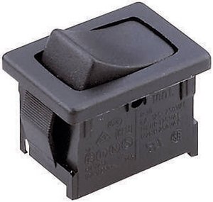 Przełącznik Marquardt 1803.2102, 250 V/AC, 6 A, 1 x wł/wł, IP40, zatrzask, 1 szt.