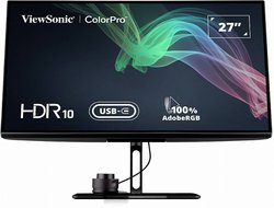 Viewsonic VP2786-4K Monitor  EEK F (A - G) 68.6 cm (27 cal) 3840 x 2160 px 16:9 5 ms USB-B, USB-A, USB-C®, HDMI, DisplayPort, słuchawki (jack 3,5 mm) LCD (IPS)
