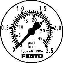 Manometr FESTO FMA-63-2,5-1/4-EN 159601